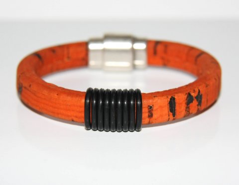 Kork brndt orange