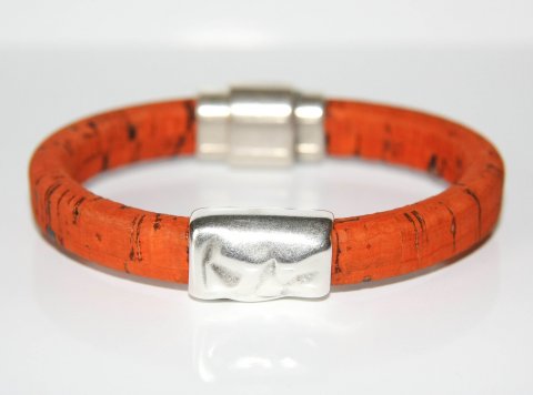 Kork brndt orange